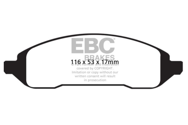 EBC 04-07 Ford Freestar 3.9 Greenstuff Rear Brake Pads Hot on Sale