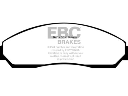 EBC 04-06 Chevrolet Colorado 2.8 Greenstuff Front Brake Pads Hot on Sale