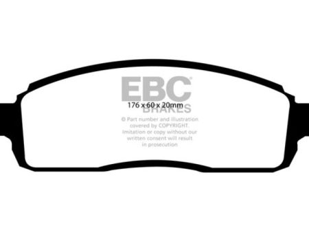 EBC 04 Ford F150 4.2 (2WD) 6 Lug Greenstuff Front Brake Pads Online Hot Sale