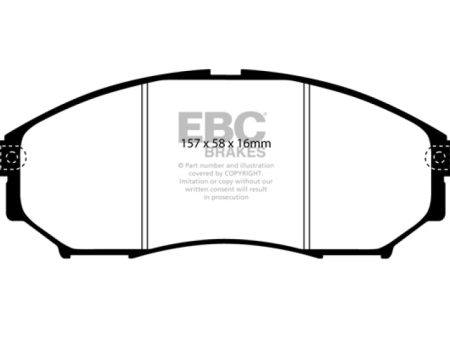 EBC 06-09 Infiniti FX35 3.5 Greenstuff Front Brake Pads Sale