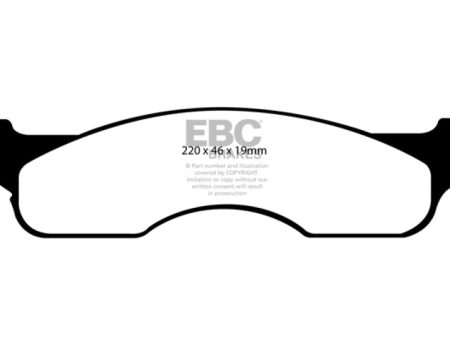 EBC 04 Dodge Ram SRT-10 8.3 Greenstuff Front Brake Pads Online Hot Sale