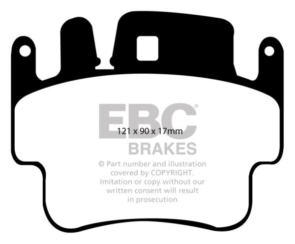 EBC 98-05 Porsche 911 (996) (Cast Iron Rotor only) 3.4 Carrera 2 Bluestuff Front Brake Pads Sale