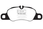 EBC 12-16 Porsche Boxster 2.7L (Cast Iron Rotors Only) Bluestuff Front Brake Pads Fashion