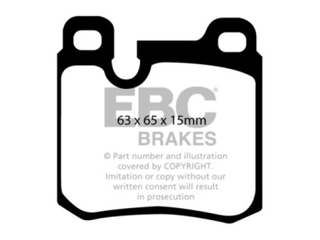 EBC 77-90 Porsche 911 3.3 Turbo Bluestuff Rear Brake Pads Online Sale