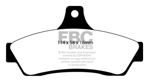 EBC 03-04 Pontiac GTO 5.7 (Solid Rear Rotors) Bluestuff Rear Brake Pads Discount