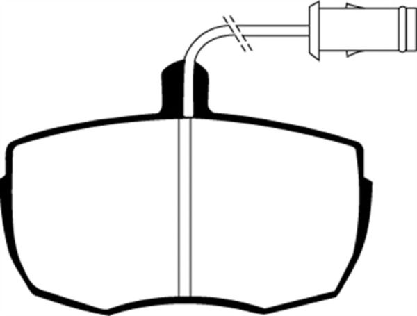 EBC 87-89 Land Rover Range Rover 3.5 Greenstuff Front Brake Pads For Cheap