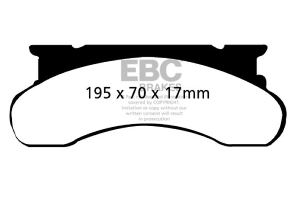 EBC 77-91 Ford Econoline E250 4.6 Greenstuff Front Brake Pads Supply