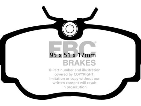 EBC 83-85 BMW 318 1.8L (E30) Bluestuff Front Brake Pads Online