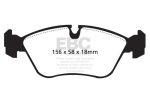 EBC 93-97 Volvo 850 2.3 Turbo Yellowstuff Front Brake Pads Supply