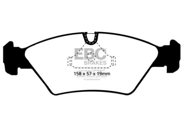 EBC 87-91 BMW M3 2.3 (E30) Yellowstuff Front Brake Pads Supply