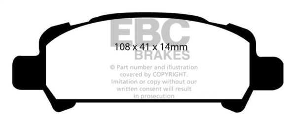 EBC 01-02 Subaru Impreza 2.0 Turbo WRX Bluestuff Rear Brake Pads on Sale