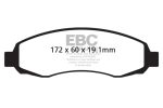 EBC 03-04 Dodge Dakota 2WD 3.7 Greenstuff Front Brake Pads Discount