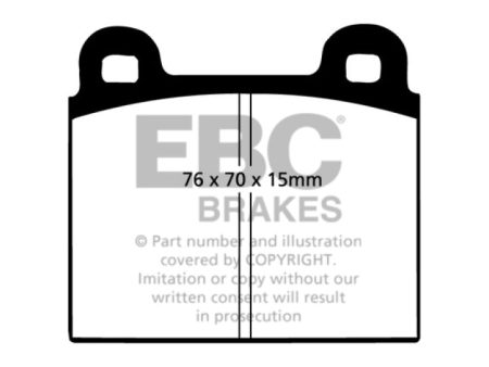 EBC 69-75 Ferrari 246 Dino 2.4 Bluestuff Front Brake Pads For Sale