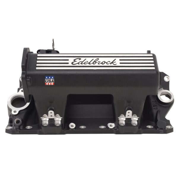 Edelbrock Manifold EFI Pro-Flo XT SB Chevy STD Heads w  Black Finish Hot on Sale