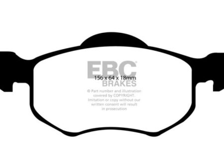 EBC 00-04 Ford Escape 2.0 Greenstuff Front Brake Pads Supply