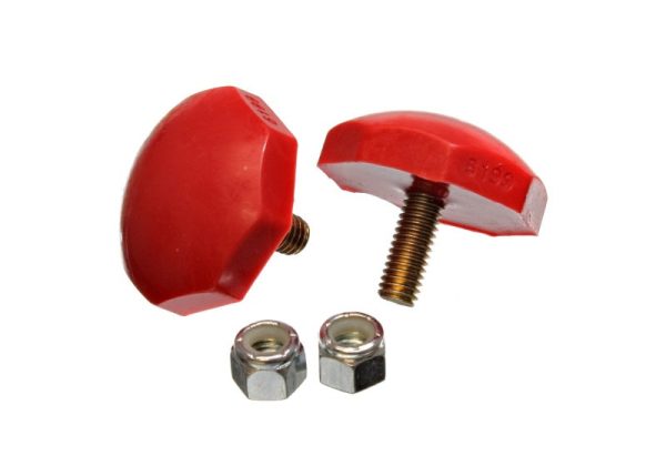 Energy Suspension Octagon Bump Stop Set - Red Online Sale