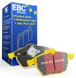 EBC 83-90 Volvo 760 2.3 Turbo (ABS) (Girling) Yellowstuff Rear Brake Pads Online Sale