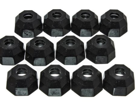 Energy Suspension Tie Rod End Boot Oct-Box Of 12 - Black Hot on Sale