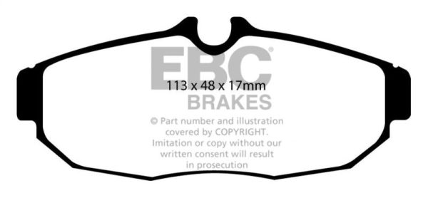 EBC 05-10 Ford Mustang 4.0 Bluestuff Rear Brake Pads For Sale