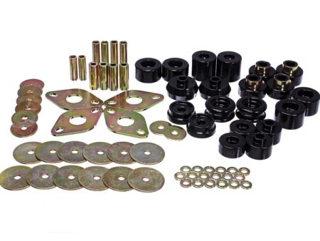 Energy Suspension 00-02 Toyota 4-Runner 2WD 4WD Black Body Mount Bushing Set Online now