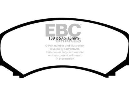 EBC 02-03 Honda Passport 3.2 Greenstuff Front Brake Pads For Sale