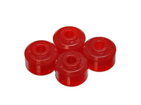 Energy Suspension Universal Red Shock Bushing Set 5 8in Nipple 3 8in ID 1-1 2in OD (4 set) on Sale