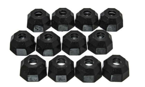 Energy Suspension Tie Rod End Boot Oct-Box Of 12 - Black Hot on Sale