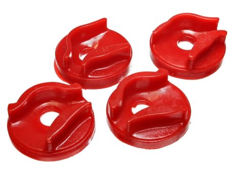 Energy Suspension 00-01 Nissan Sentra 200SX Red Motor Mount Insert Set (w  2.0L engine manual trans Online Hot Sale