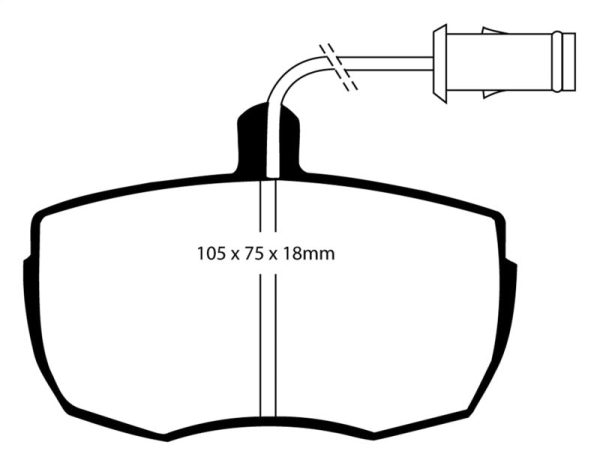 EBC 87-89 Land Rover Range Rover 3.5 Greenstuff Front Brake Pads For Cheap