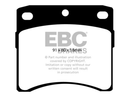 EBC 93-96 Volkswagen Eurovan 2.5 Vented Rotors Greenstuff Front Brake Pads For Sale