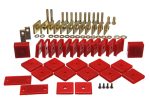 Energy Suspension Toy Land Cruiser Bodymount Set - Red For Sale