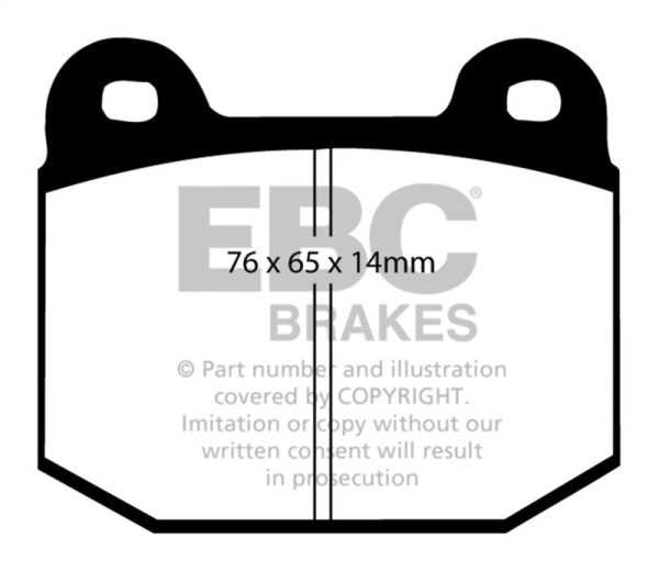 EBC 99-03 Mitsubishi Lancer Evolution 2.0 Turbo Bluestuff Rear Brake Pads Online now