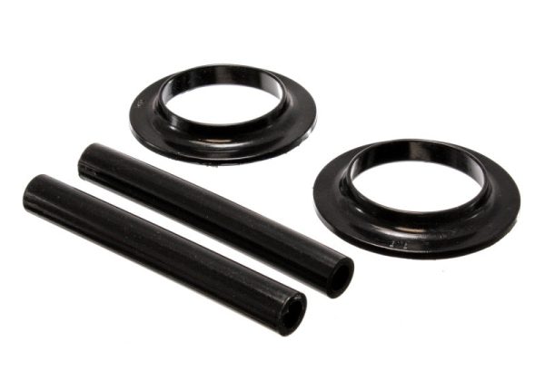 Energy Suspension Gm Spring Isolator Set - Black Hot on Sale