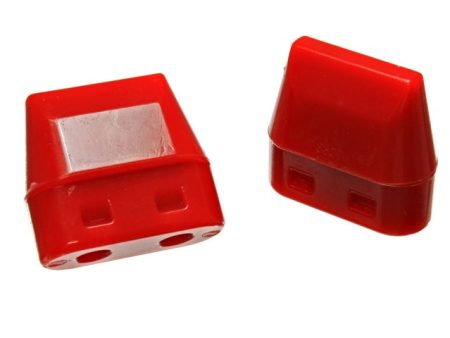 Energy Suspension Ft Axle Bump Stop Set - Red Fashion