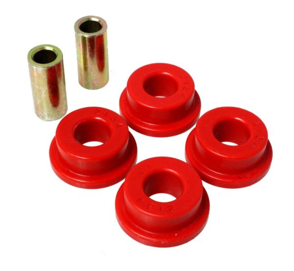 Energy Suspension .875 ID x 2.178 OD (Bushing Dims) Red Universal Link - Flange Type Bushiings For Sale