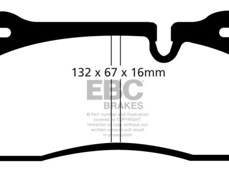 EBC 98-99 Lamborghini Diablo 5.7L Sv Bluestuff Front Brake Pads Online