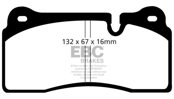 EBC 98-99 Lamborghini Diablo 5.7L Sv Bluestuff Front Brake Pads Online