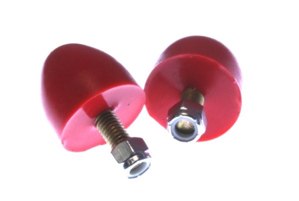 Energy Suspension Sm. Gen Purpose Bump Stops (2) - Red Cheap