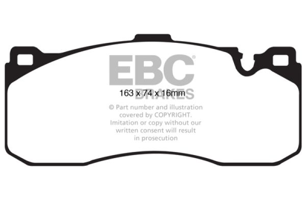 EBC 08-10 BMW 135 3.0 Twin Turbo Bluestuff Front Brake Pads Supply