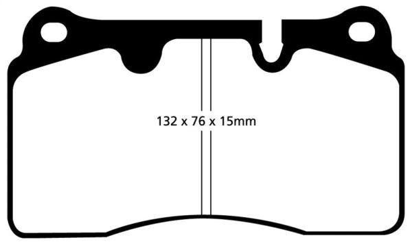 EBC 04-12 Aston Martin DB9 5.9 Yellowstuff Front Brake Pads Online