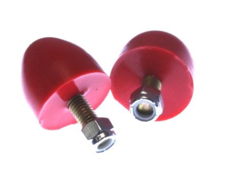 Energy Suspension Sm. Gen Purpose Bump Stops (2) - Red Cheap