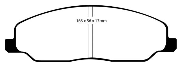 EBC 05-10 Ford Mustang 4.0 Bluestuff Front Brake Pads Discount