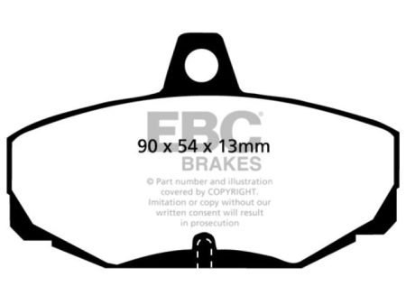 EBC 96-00 Ac Ace 5.0 Yellowstuff Rear Brake Pads For Cheap