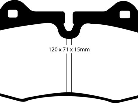 EBC 03-04 Infiniti G35 3.5 (Manual) (Brembo) Bluestuff Front Brake Pads Online