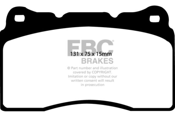 EBC 17-21 Honda Civic Type-R (FK8) Bluestuff Front Brake Pads For Sale