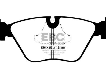 EBC 92-95 BMW M3 3.0 (E36) Yellowstuff Front Brake Pads Fashion