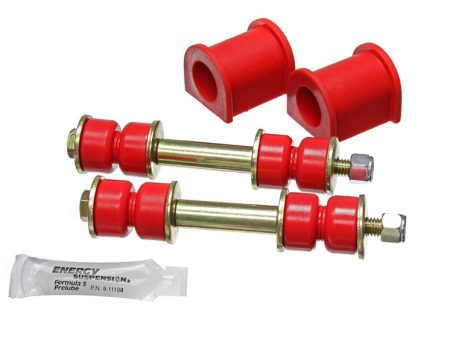 Energy Suspension 87-95 Pathfinder Red 24mm Front Sway Bar Frame Bushings Sale