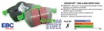 EBC 95-01 Ford Explorer 4.0 2WD Greenstuff Rear Brake Pads Supply