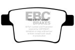 EBC 04-07 Ford Five Hundred 3.0 Yellowstuff Rear Brake Pads For Discount