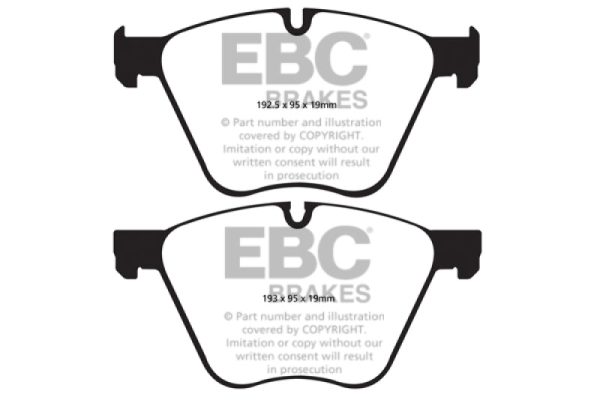 EBC 11+ BMW (Alpina) B7 4.4 Turbo Bluestuff Front Brake Pads For Discount